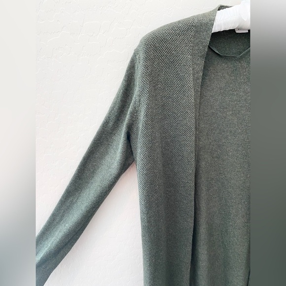 GAP | Green Long Knit Casual Oversized Open Cardigan | XS - Picture 3 of 6